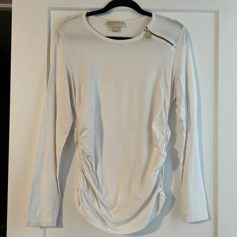 Michael Kors Zipper Detail Top - Picture 1 of 6